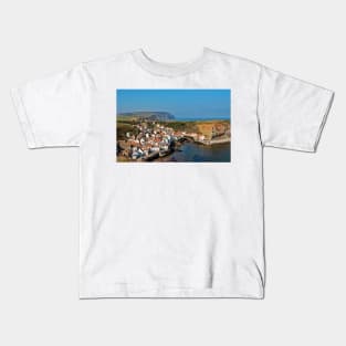 Staithes, North Yorkshire Kids T-Shirt